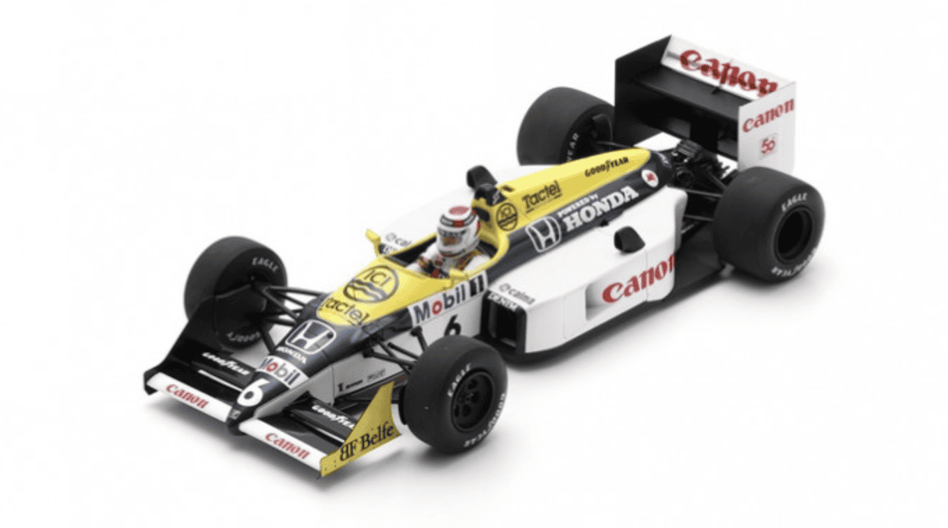 WILLIAMS FW11B #6 WINNER ITALIAN GP 1987 1/18 SPARK