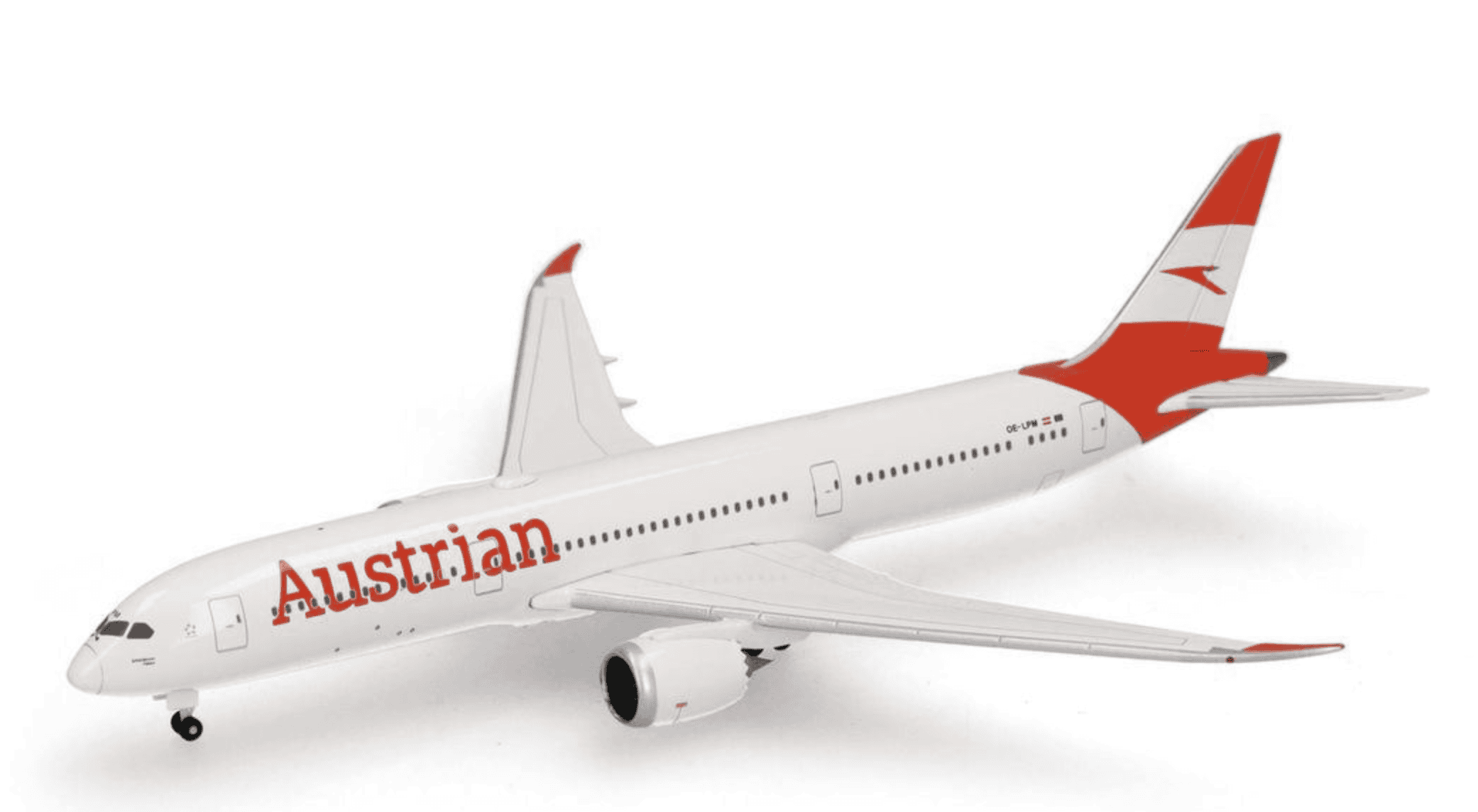AUSTRIAN AIRLINES BOEING 787-9 DREAMLINER HERPA 1/500