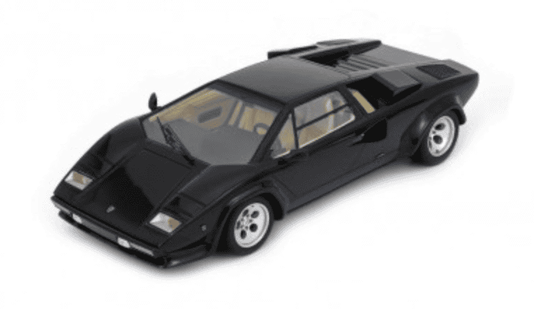 Lamborghini Countach 5000 S black 1/18 SCHUCO