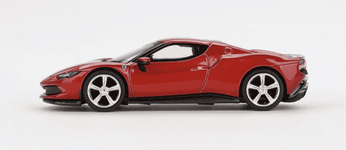 FERRARI 296 GTB ROSSO IMOLA 1/64 BBR