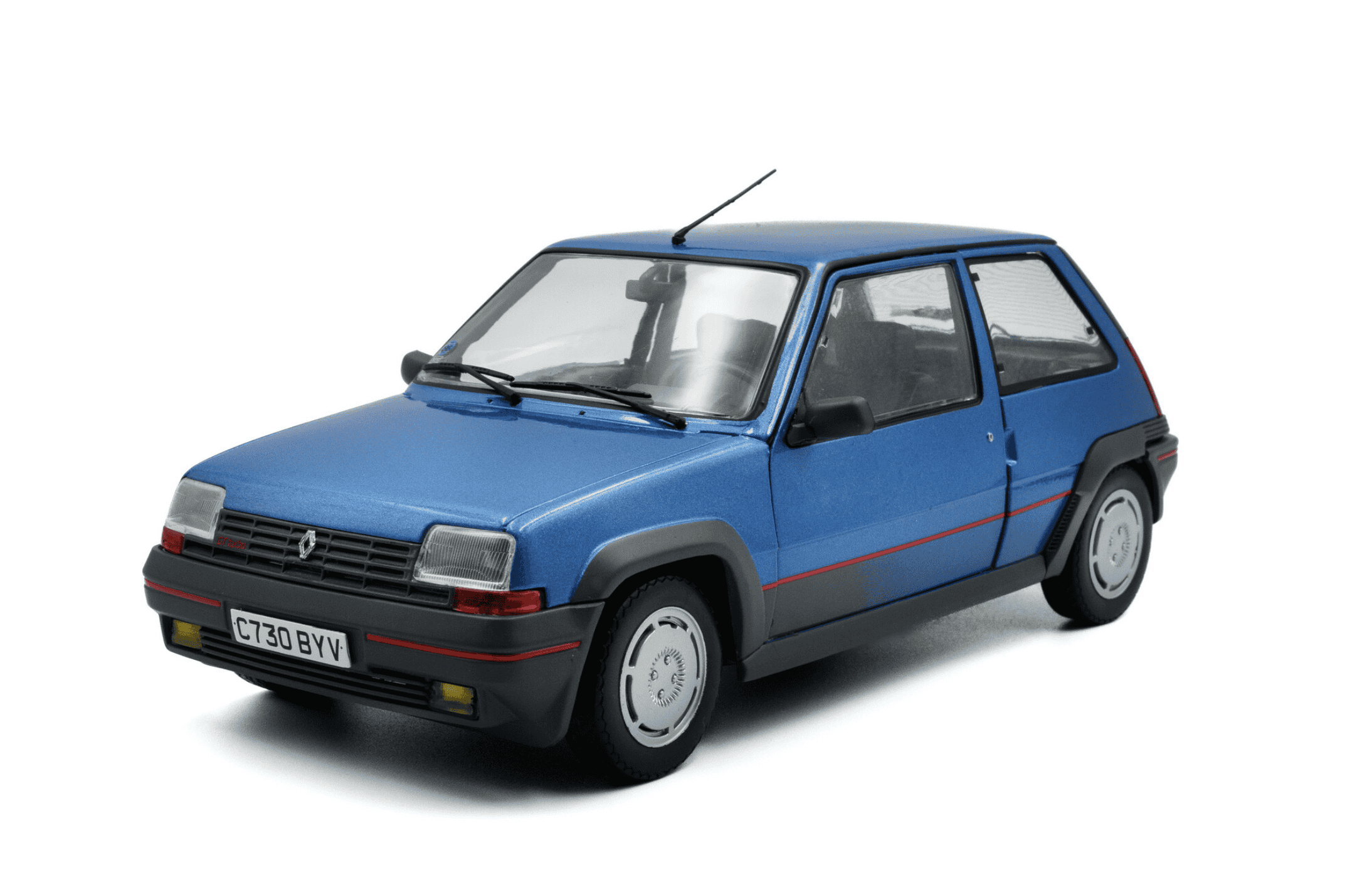 RENAULT 5 GT TURBO MK1 – BLEU ALPINE – 1985 SOLIDO 1/18