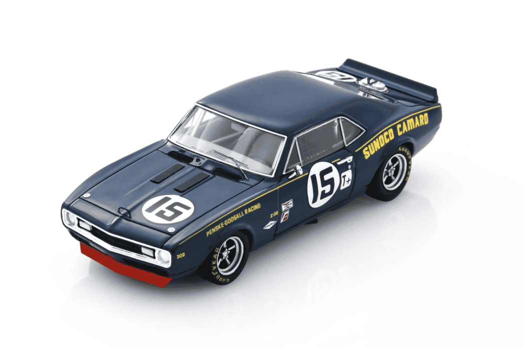 CHEVROLET CAMARO NO.15 3RD 12H SEBRING 1968 M. DONOHUE - C. FISHER SPARK 1/43