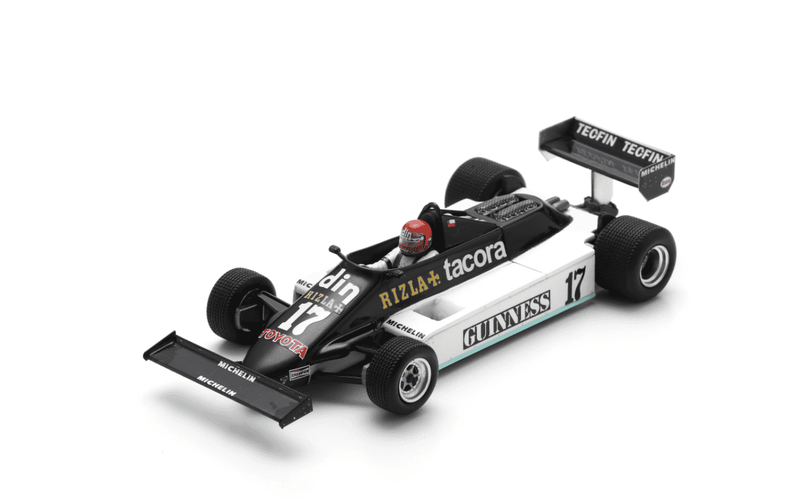 MARCH 811 NO.17 SAN MARINO GP 1981 ELISEO SALAZAR SPARK 1/43