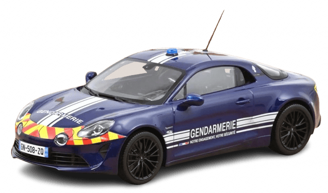 ALPINE A110 S  GENDARMERIE NOREV 1/18