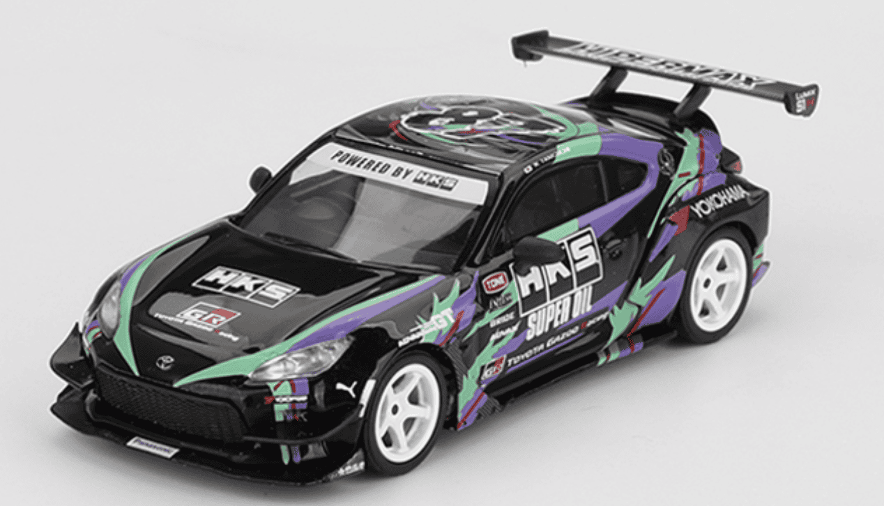 Toyota GR86 HKS TYPE R 2022 Tokyo Auto Salon 1/64 MINI GT