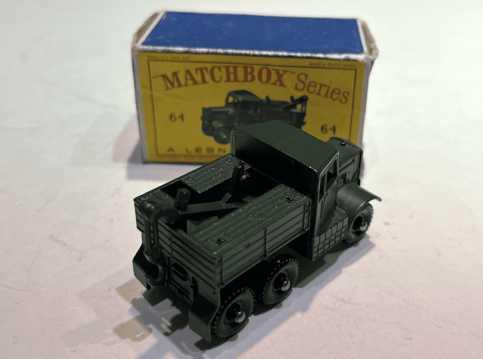 SCAMMEL BREAK DOWM TRUCK 1/64 MATCHBOX