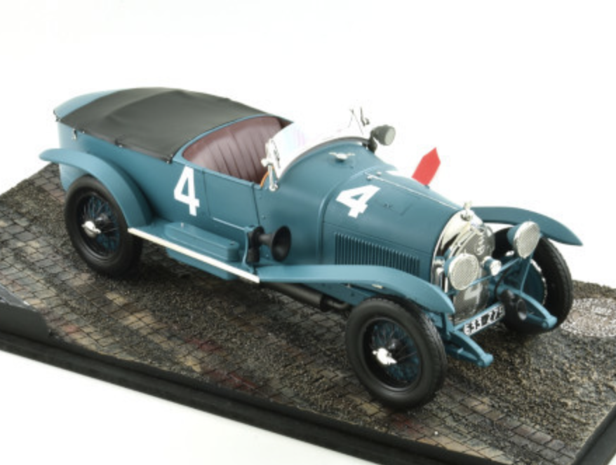 LORRAINE-DIETRICH B3-6 4 STALTER/BRISSON 24H DU MANS 1926 3EME AVEC FIGURINE 1/18 LE MANS MINIATURES