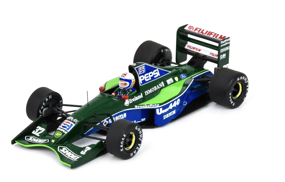 JORDAN 191 NO.32 JAPANESE GP 1991 ALESSANDRO ZANARDI SPARK 1/43
