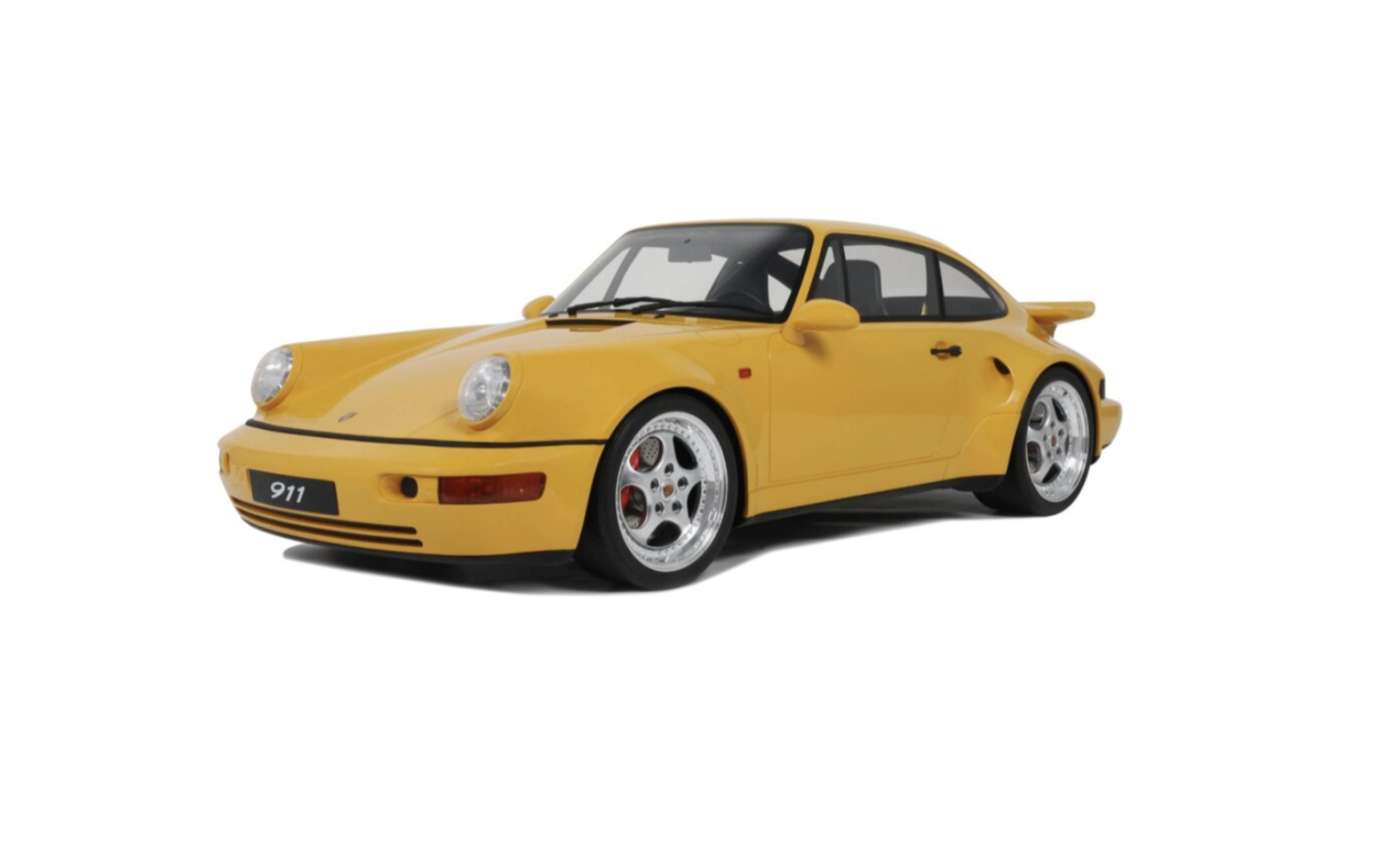 Porsche 911 (964) Turbo S 1994 Yellow 1/8 GT SPIRIT