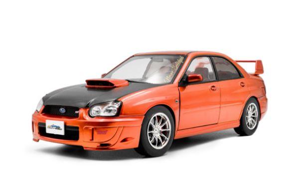 Subaru IMPREZA WRX STI orange 2003 Solido 1/18