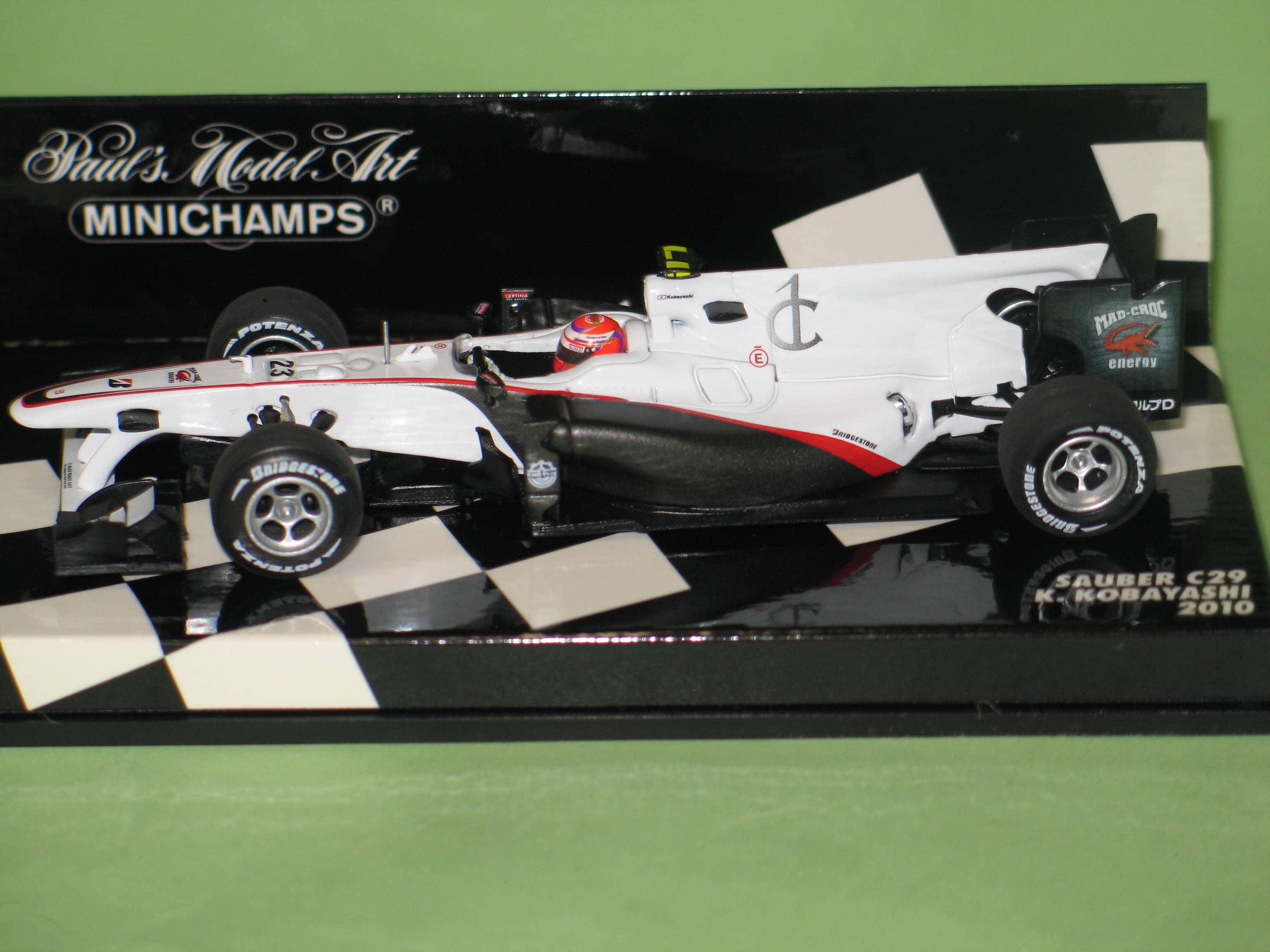 SAUBER C29 KOBAYASHI 2010 MINICHAMPS 1/43°