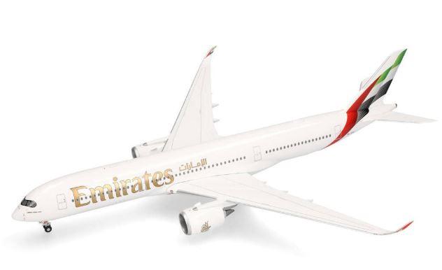 Herpa Wings Emirates Airbus A350-900 A6-EXA  - HERPA 1/200