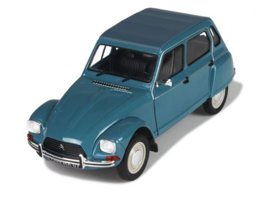 CITROEN DYANE 6 BLEU 1979 SOLIDO 1/18°