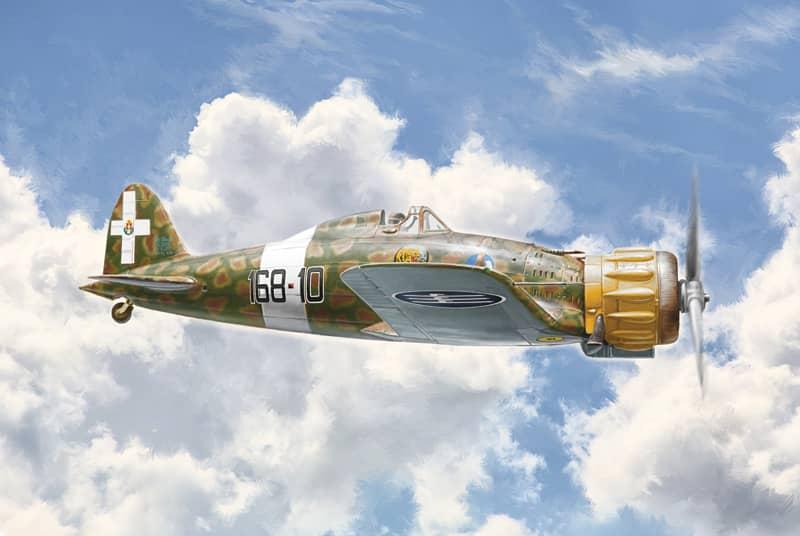 MACCHI MC.200 SAETTA N°2815 ITALERI 1/48°