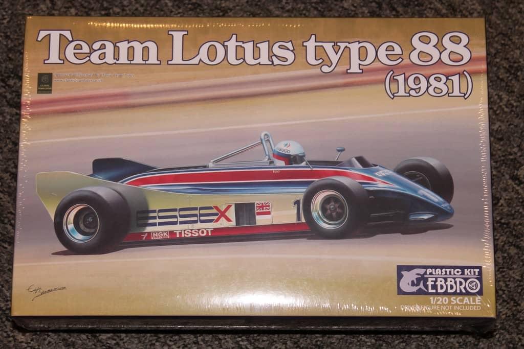 LOTUS TYPE 88 ESSEX 1981 EBBRO 1/20°
