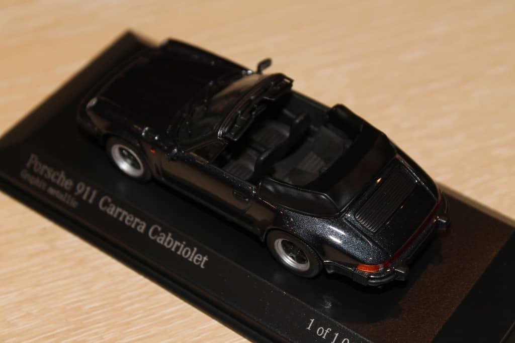 PORSCHE 911 CARRERA CABRIOLET 1983 MINICHAMPS 1/43°