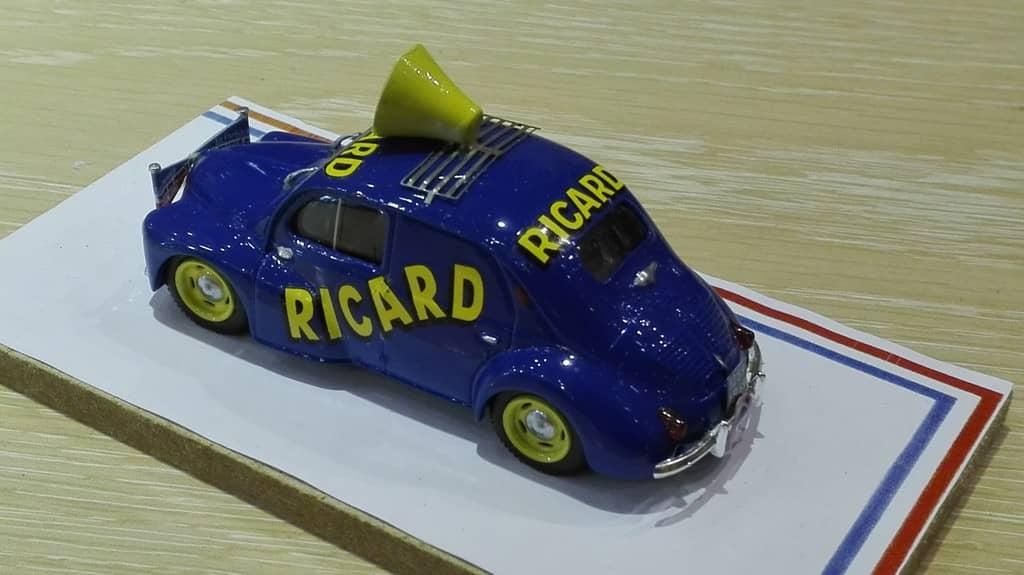 RENAULT 4CV RICARD TDF 1951 AUTORECLAME 1/43°