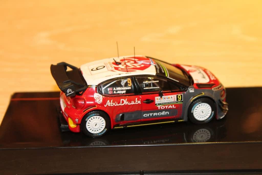 CITROEN C3 WRC MIKKELSEN SARDAIGNE 2017 IXO 1/43°