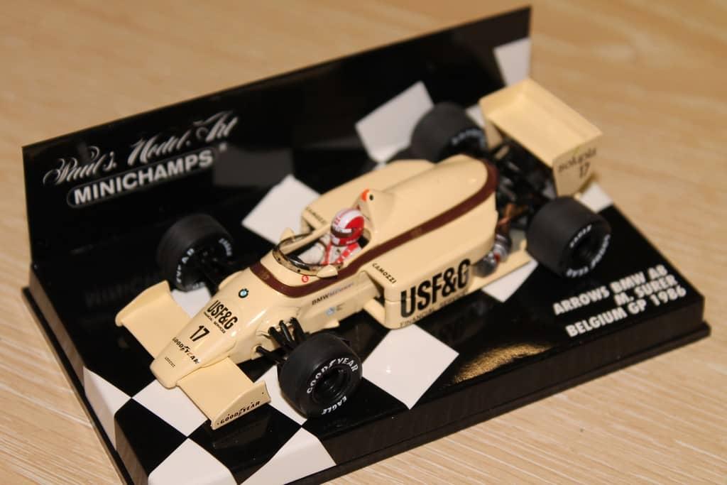 ARROWS BMW A8 SURER 1986 MINICHAMPS 1/43°