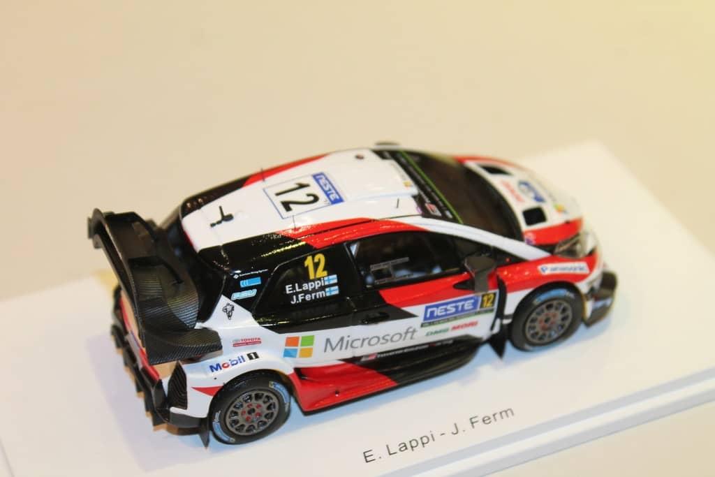 TOYOTA YARIS WRC N°12 RALLY FINLANDE 2017 SPARK 1/43°