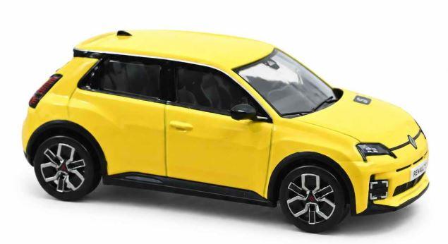 Renault 5 E-Tech 100% électrique 2024 Jaune Pop NOREV 1/43