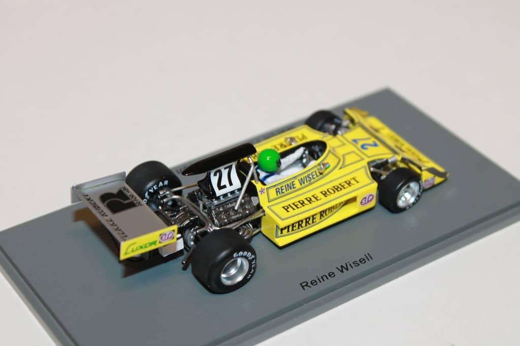 MARCH 731 N°27 NQ GP SUEDE 1973 REINE WISELL SPARK 1/43°