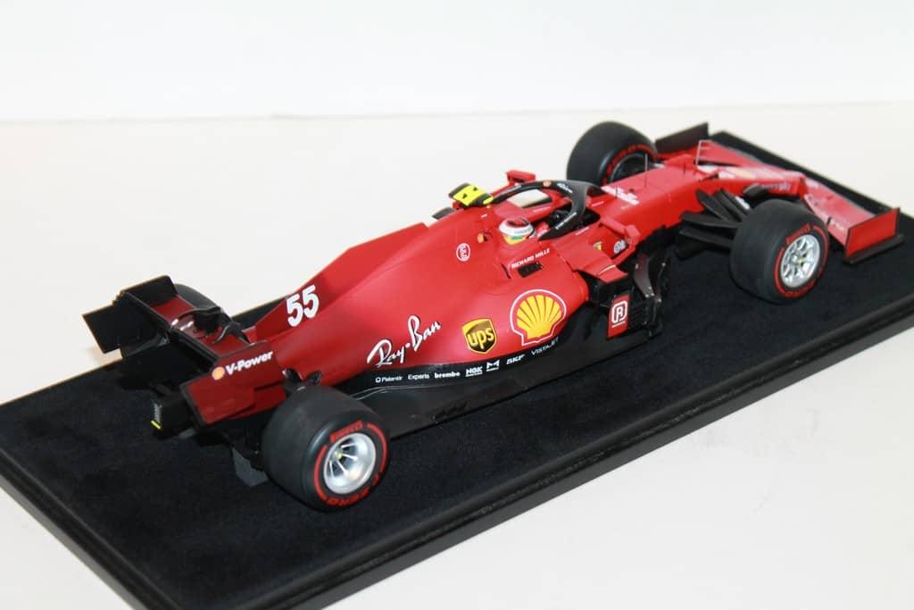 FERRARI SF21 N°16 BAHRAIN GP C.SAINZ LOOK SMART 1/18°