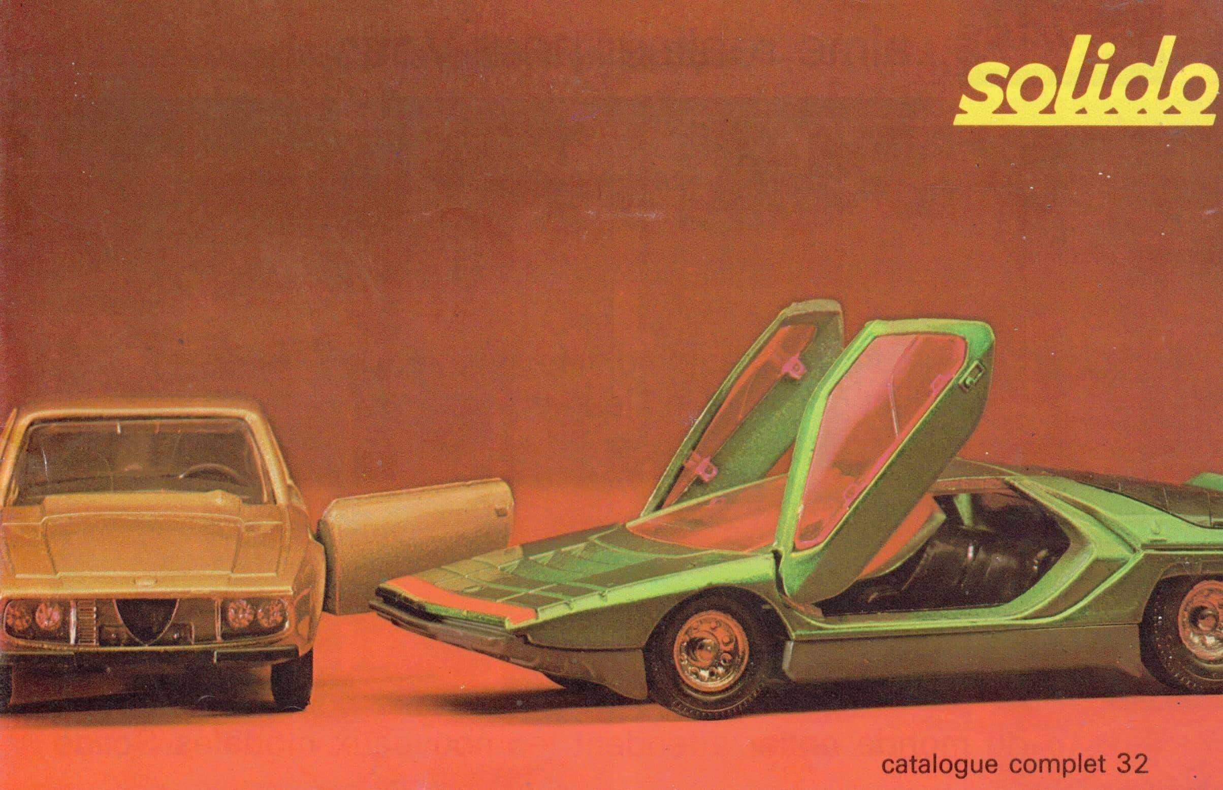 CATALOGUE SOLIDO 1972
