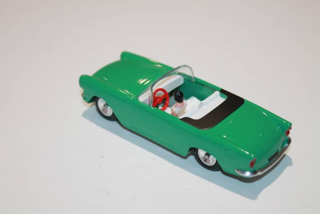 SIMCA OCEANE CABRIOLET GREEN 1961 SOLIDO 1/43°
