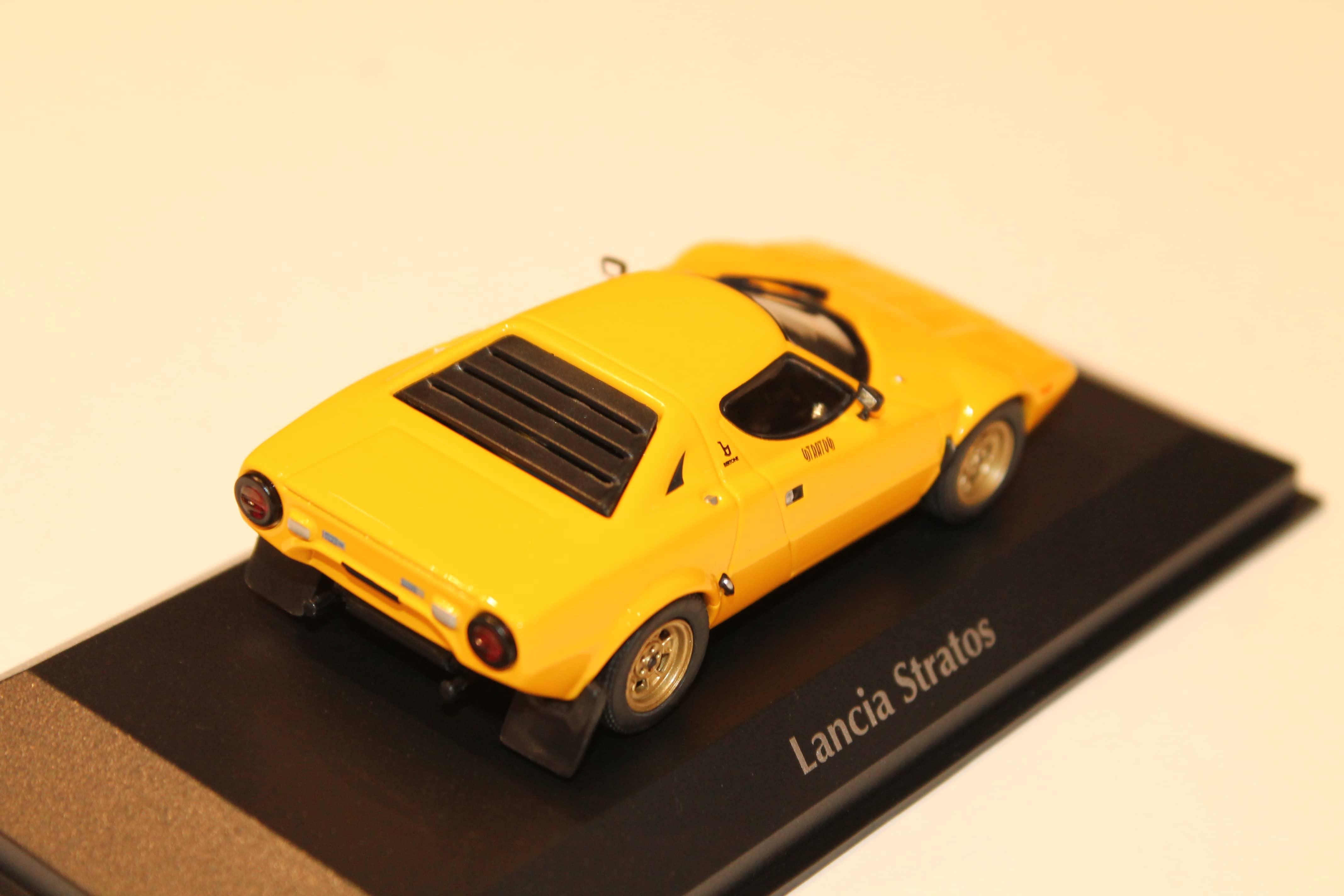 LANCIA STRATOS JAUNE 1974 MAXICHAMPS 1/43°