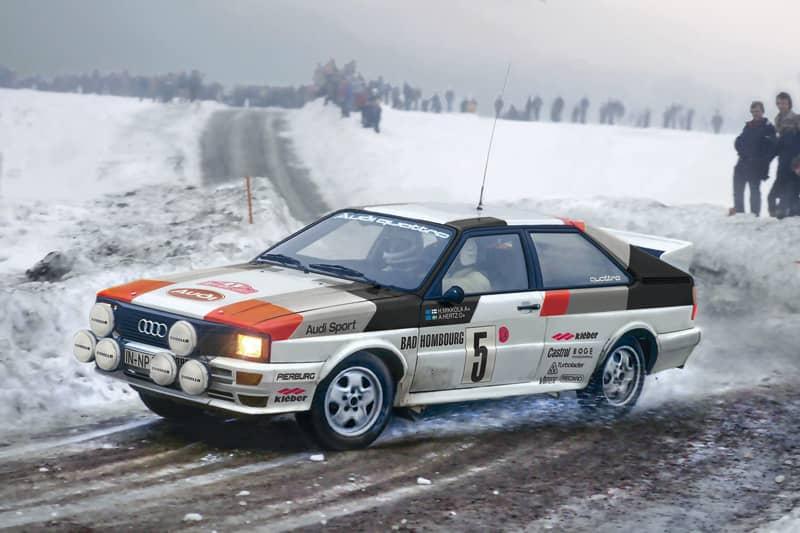 AUDI QUATTRO RALLY ITALERI 1/24°