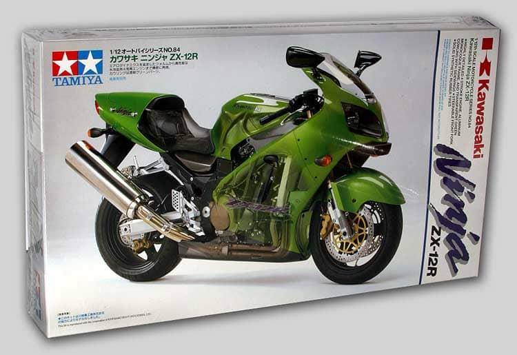 KAWASAKI NINJA ZX-12R TAMIYA 1/12°