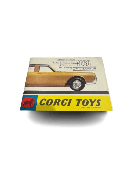 CATALOGUE CORGI TOYS 1968