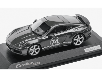 Porsche 911 Turbo S Type 992 2024 50th Anniversary Aventurine Green Minichamps 1/43