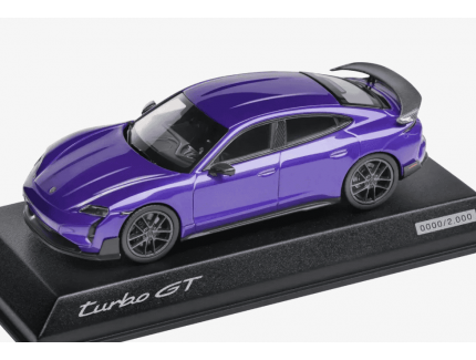 Porsche Taycan Turbo GT Weissach Package 2024 Violet Céleste Métallisé Norev 1/43