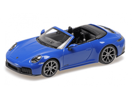 PORSCHE 911 (992.2) CARRERA GTS CABRIOLET – 2024 – BLUE MINICHAMPS 1/43
