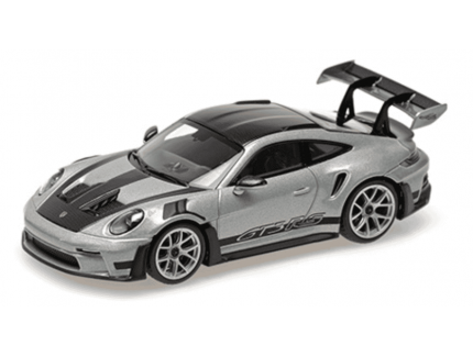 PORSCHE 911 (992) GT3RS – 2023 – SILVER MINICHAMPS 1/43