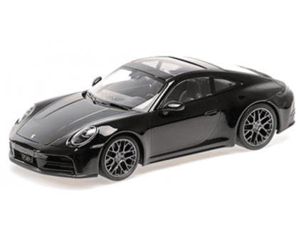 PORSCHE 911 (992.2) CARRERA COUPE – 2024 – BLACK METALLIC MINICHAMPS 1/18