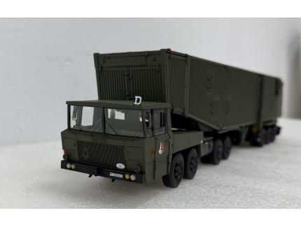 BERLIET VTE TRACTEUR TF8x4 ERECTEUR MINIATURES LYON 1/43
