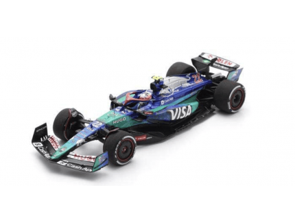 VISA CASH APP RB F1 TEAM VCARB 01 NO.22 VISA CASH APP RB F1 TEAM 9TH LAS VEGAS GP 2024 YUKI TSUNODA SPARK 1/43