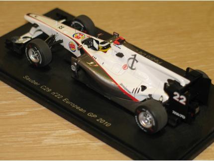 SAUBER C29 EUROPEAN GP 2010 SPARK 1/43°