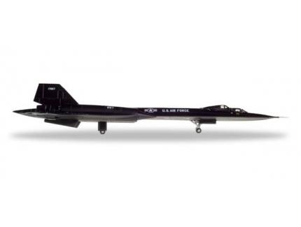 LOCKHEED SR-71B BLACKBIRD US AIR FORCE HERPA 1/200°