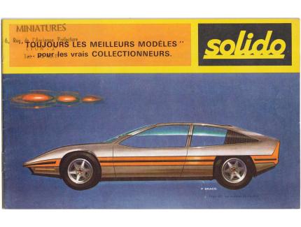 CATALOGUE SOLIDO 1970