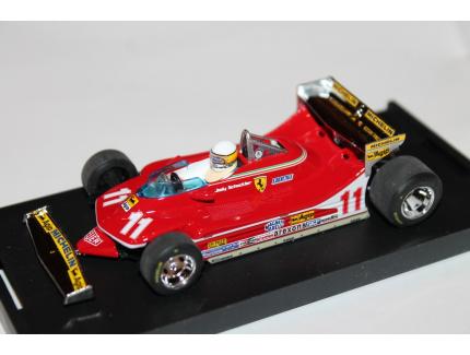 FERRARI 312 T4 WC SCHECKTER N°11  1979 BRUMM 1/43°