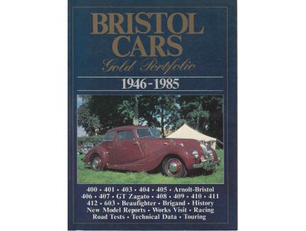 BRISTOL CARS GOLD PORTFOLIO 1946 - 1985
