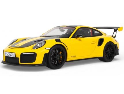 Porsche 911 GT2 RS 991.2 Nurburgring Lap Record Yellow GT Spirit 1/18