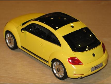 VOLKSWAGEN BEETLE COUPE JAUNE 2012 KYOSHO 1/18°