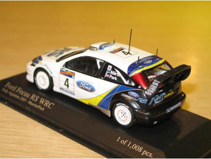 FORD FOCUS RS WRC 2003 MINICHAMPS 1/43°