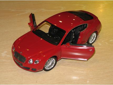 BENTLEY CONTINENTAL GT 2008 MINICHAMPS 1/18°