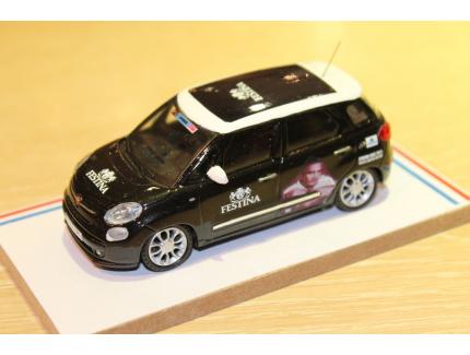 FIAT 500L FESTINA "VIRENQUE"  TDF 2013 AUTORECLAME 1/43°